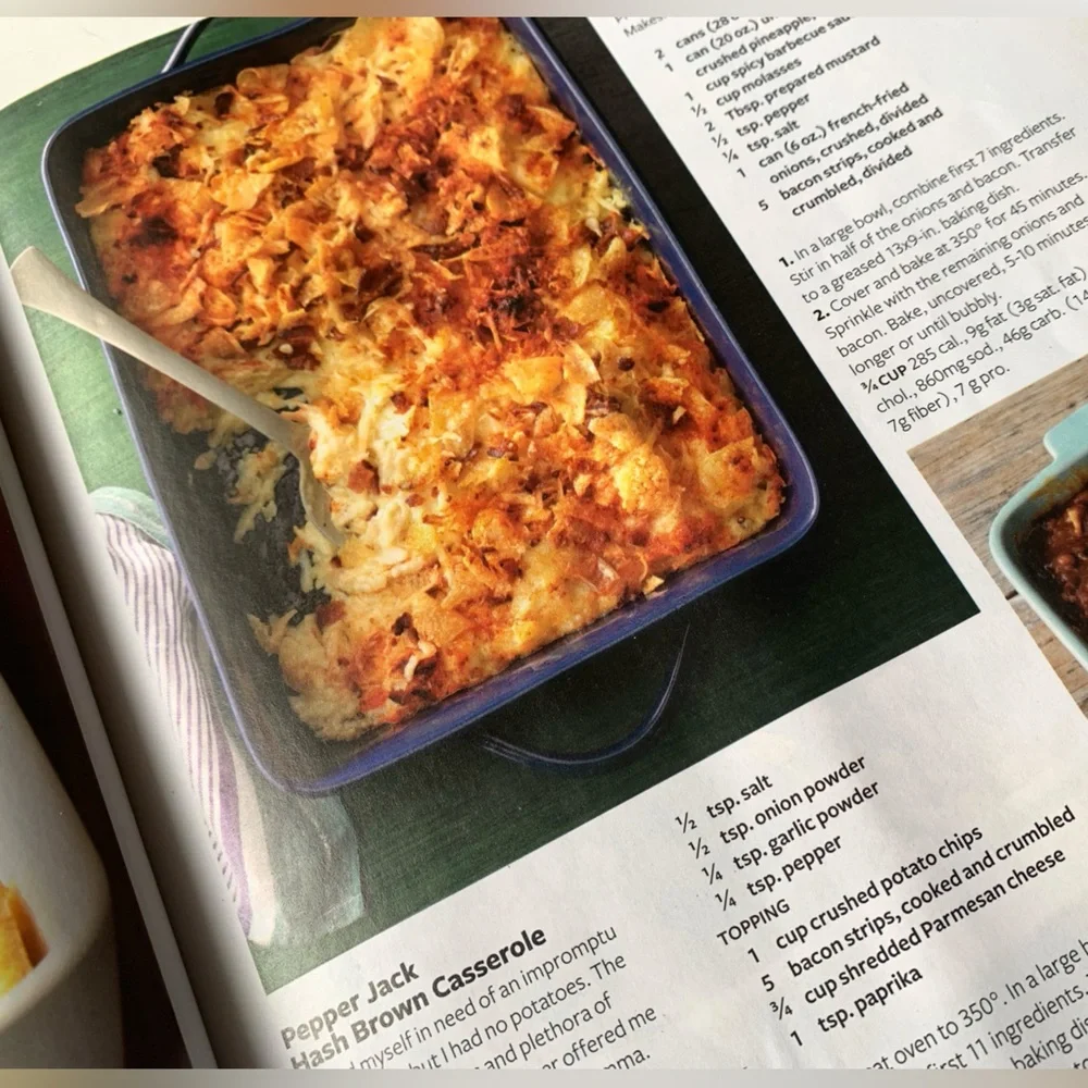 Taste of Home Magazine 2020 Amish Casserole Recipes Kitchen Cooking Make/Freeze